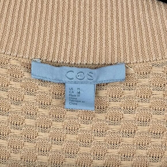 COS Beige Textured Cardigan - Picture 3 of 7